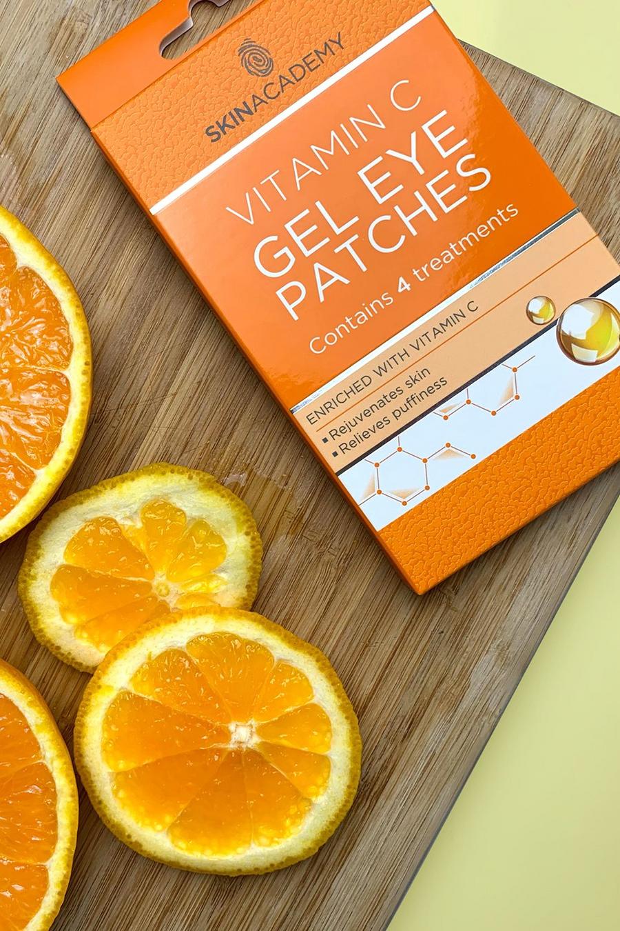 Parches de gel para los ojos con vitamina C de Skin Academy, Naranja image number 1