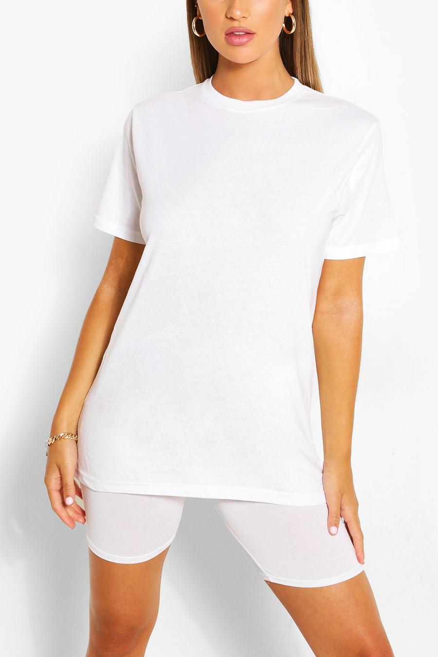 Oversized-T-Shirt , Weiß image number 1