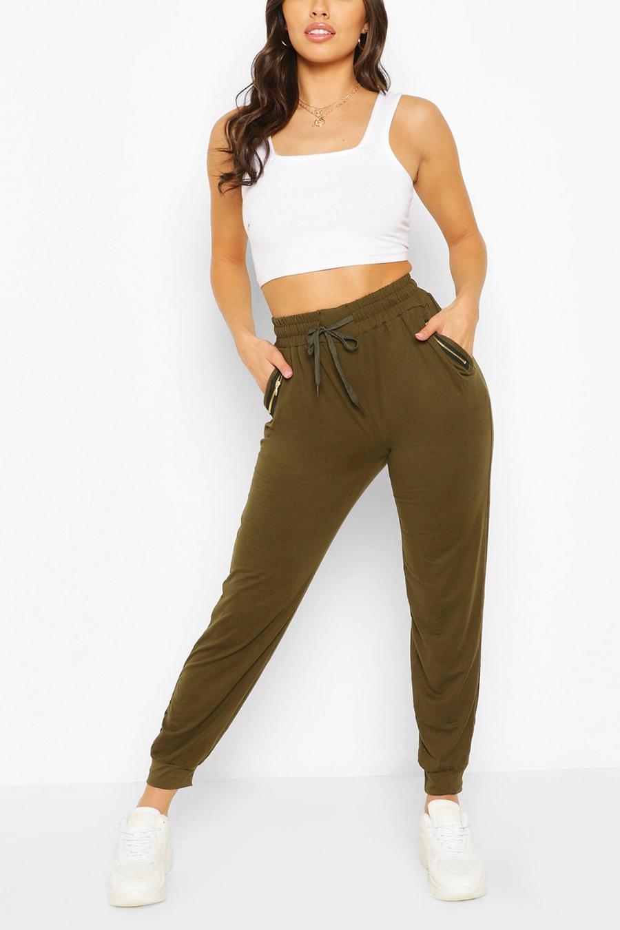 Zip Pocket Relaxed Joggers image number 1