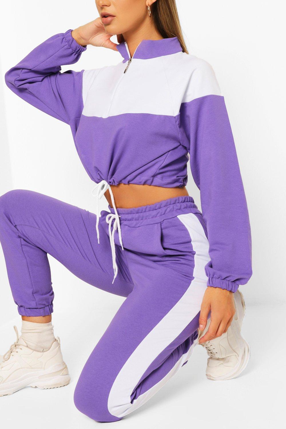 high neck tracksuit