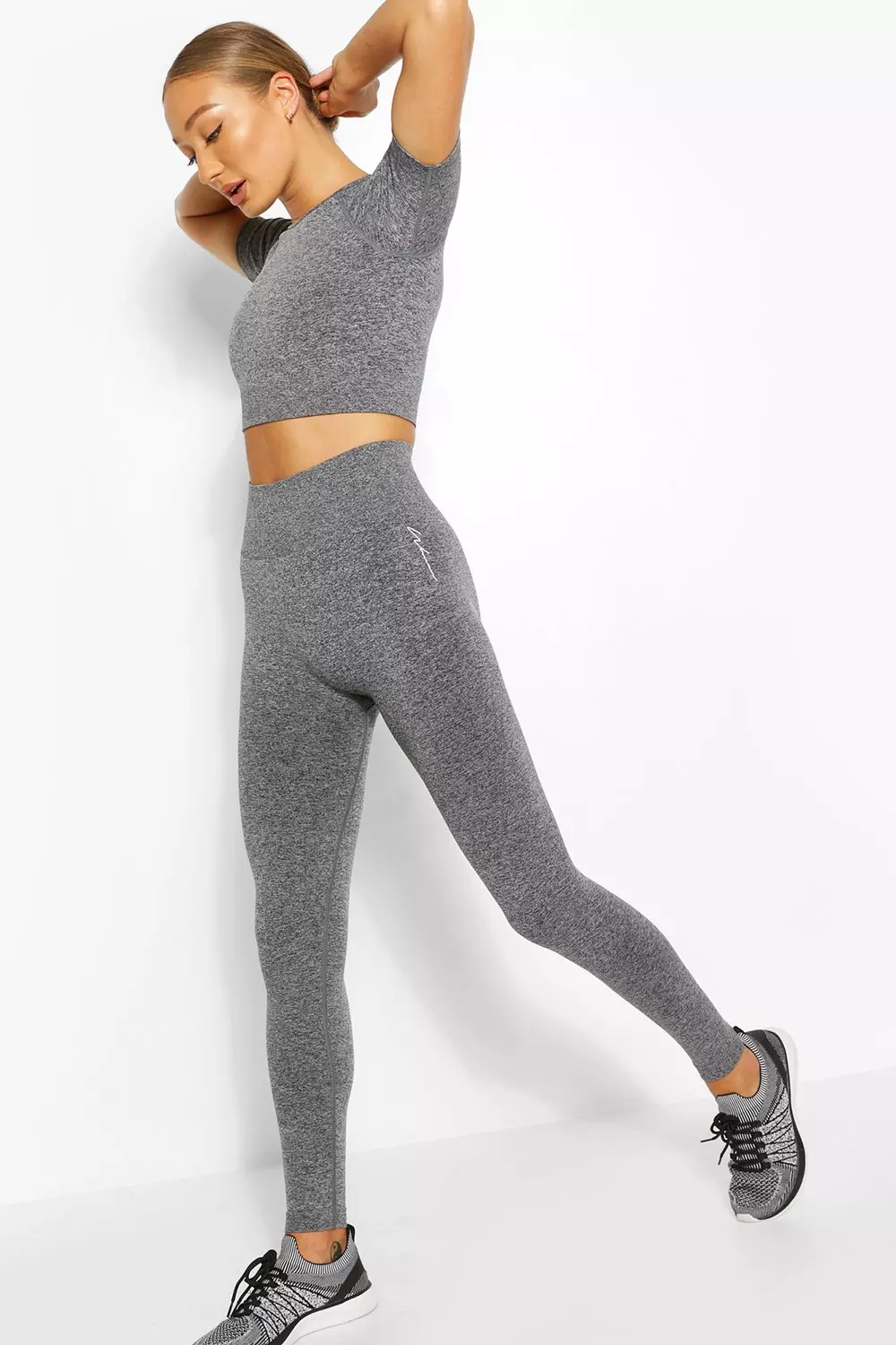 gymshark vital seamless leggings - smokey grey marl