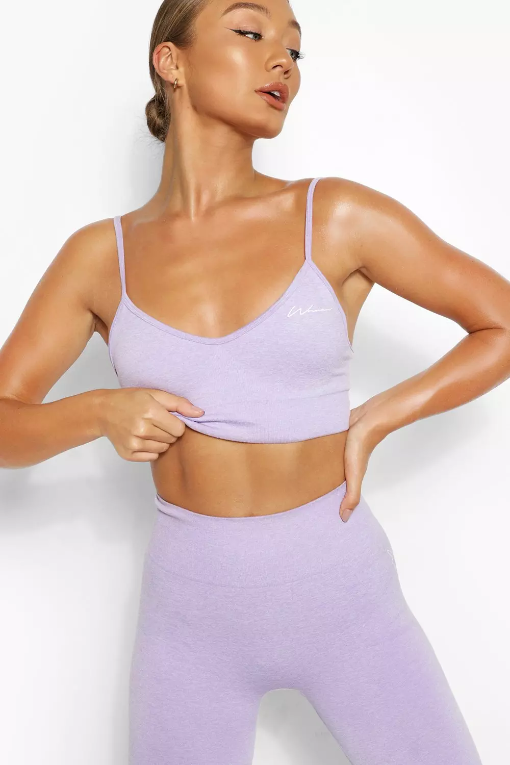 Seamless Longline Sports Bra