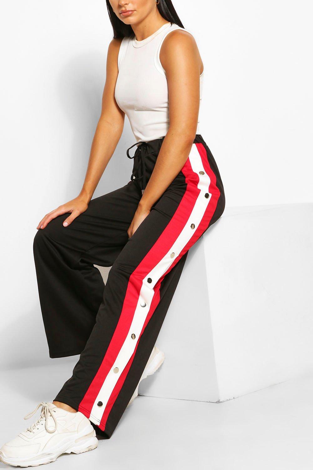 wide leg jogging trousers