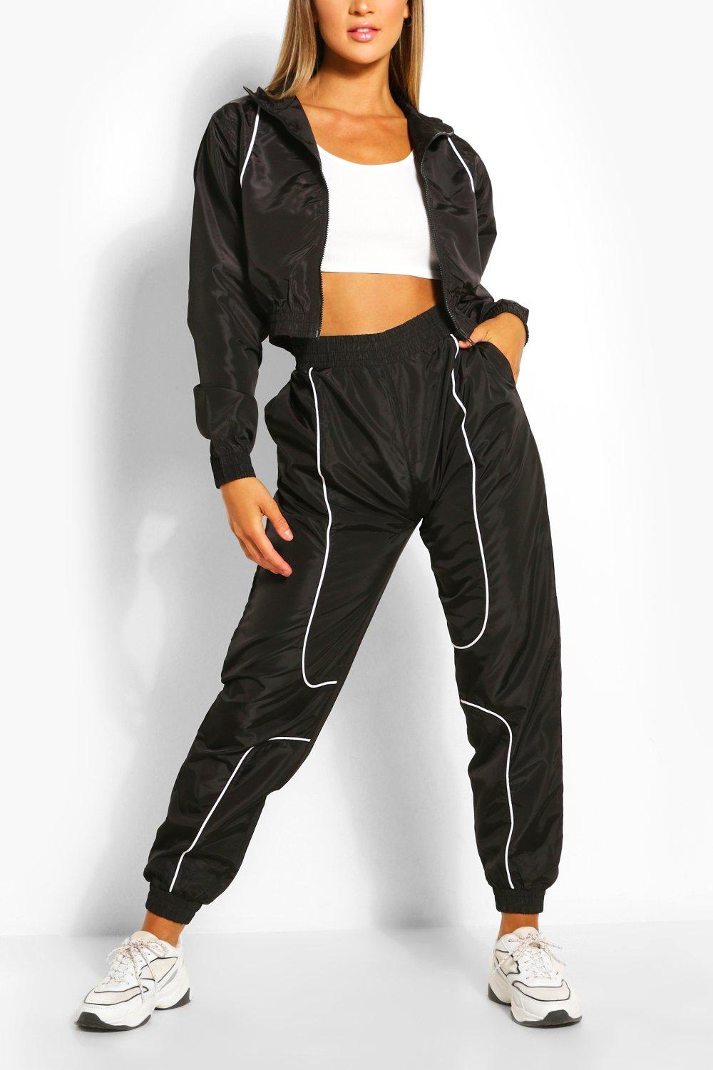 boohoo shell tracksuit