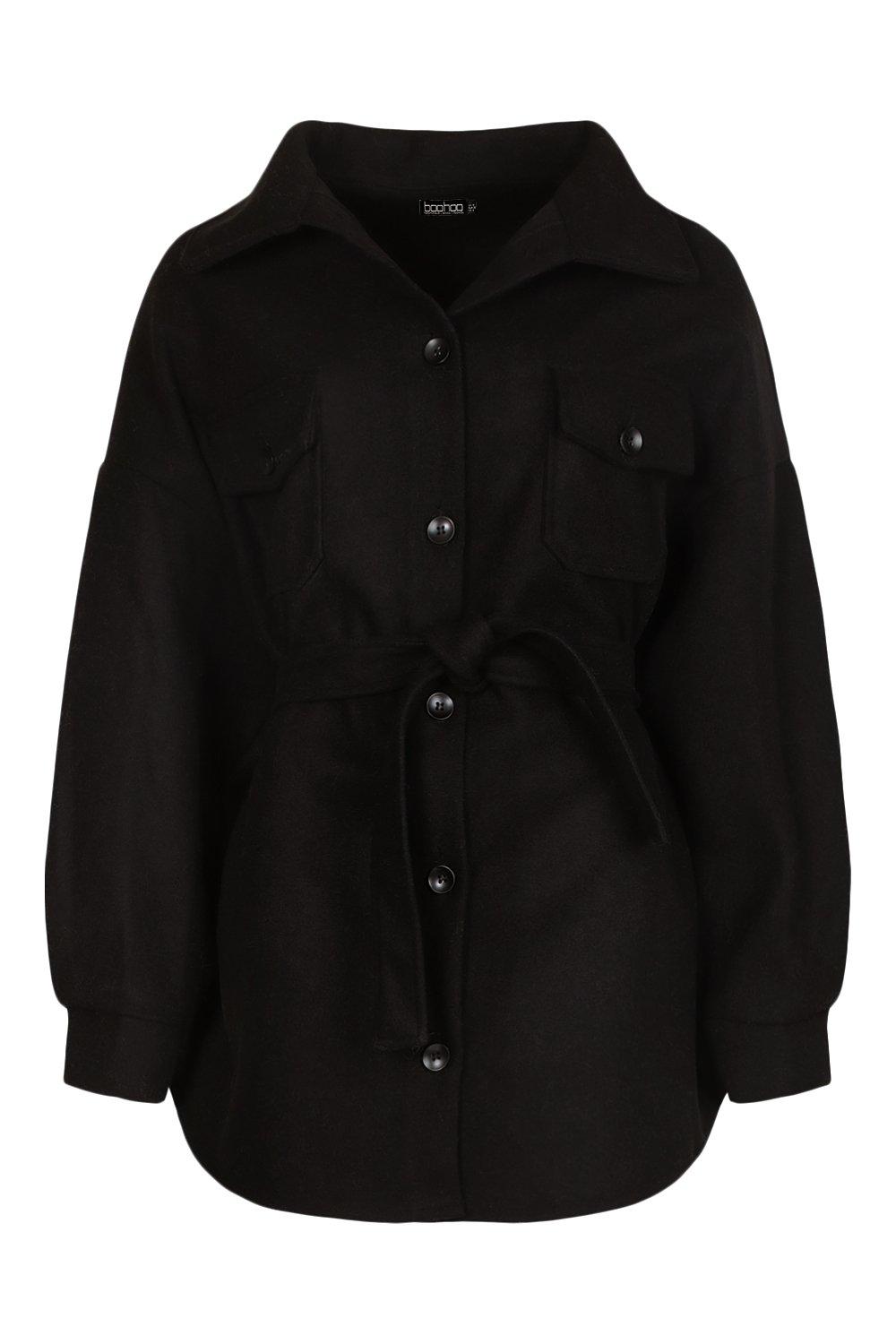 Nelly belted shacket hot sale