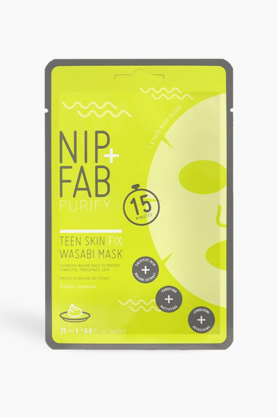 Nip + Fab Teen Skin Gesichtsmaske gegen Hautunreinheiten, Gelb jaune