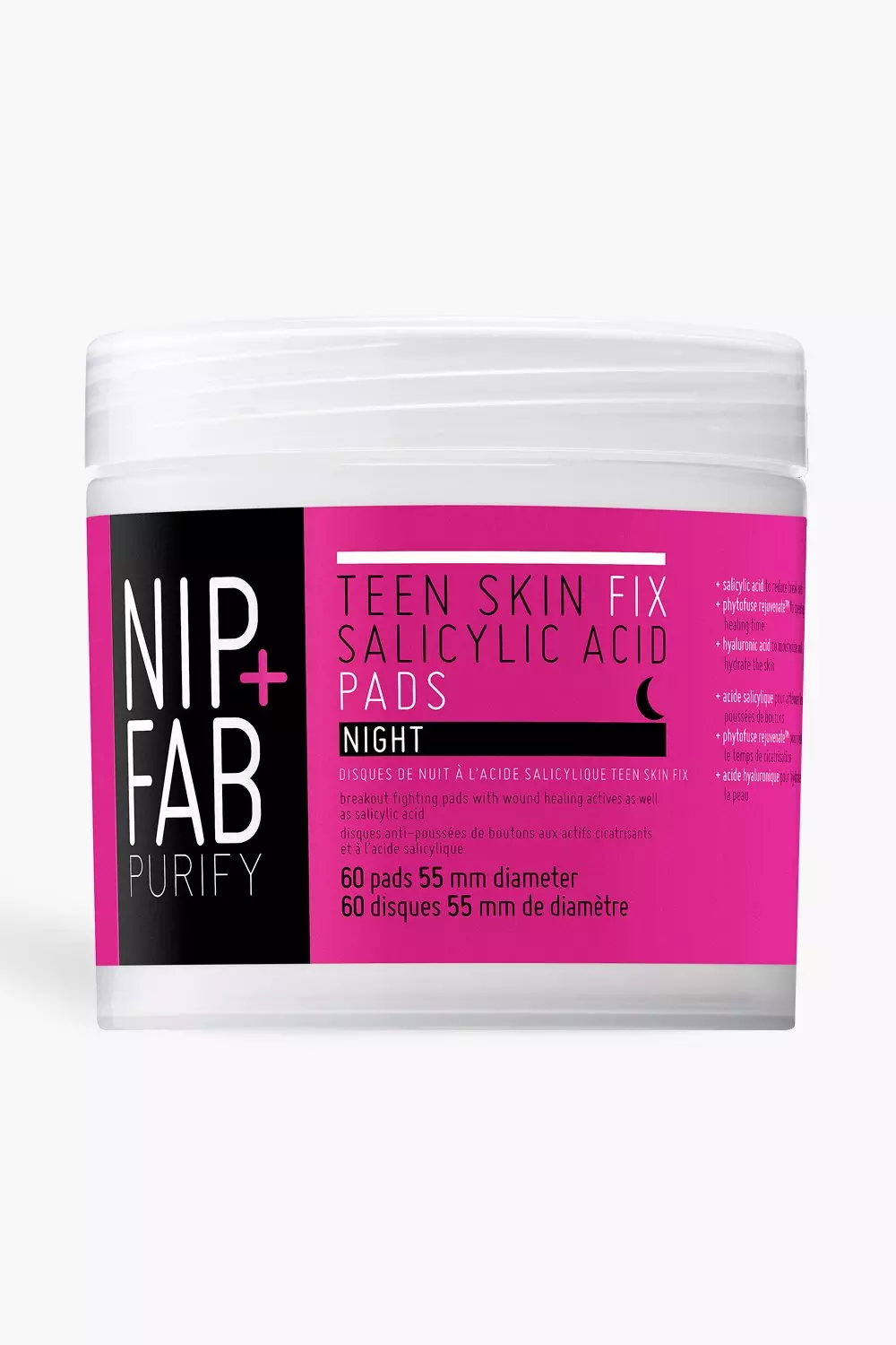 White Nip + Fab Salicylic Acid Night Pads alternative image