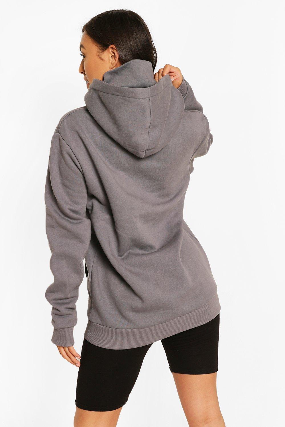 Black Woman Hoody With Snood