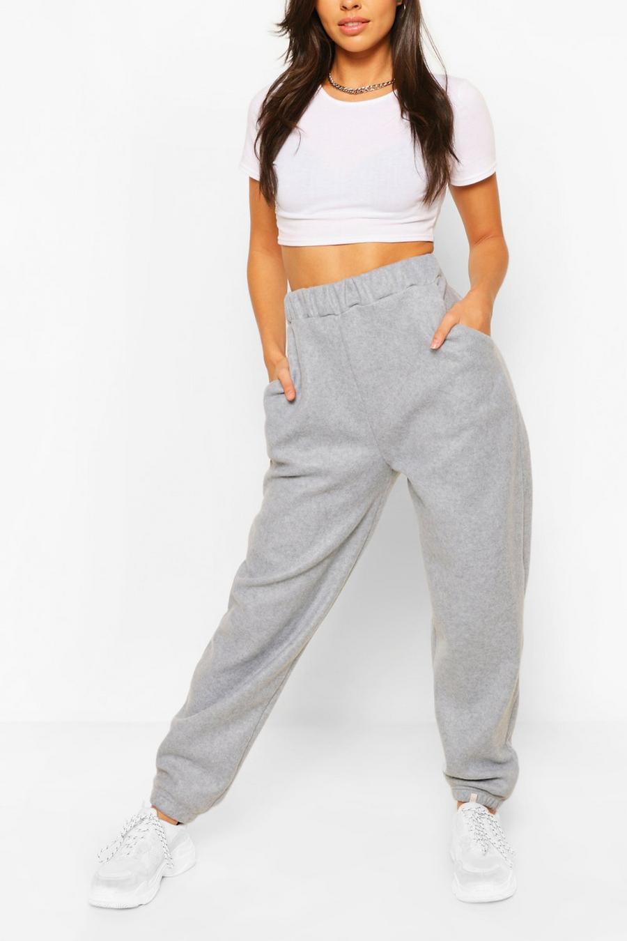 Grey marl Basic Loose Fit Joggers image number 1