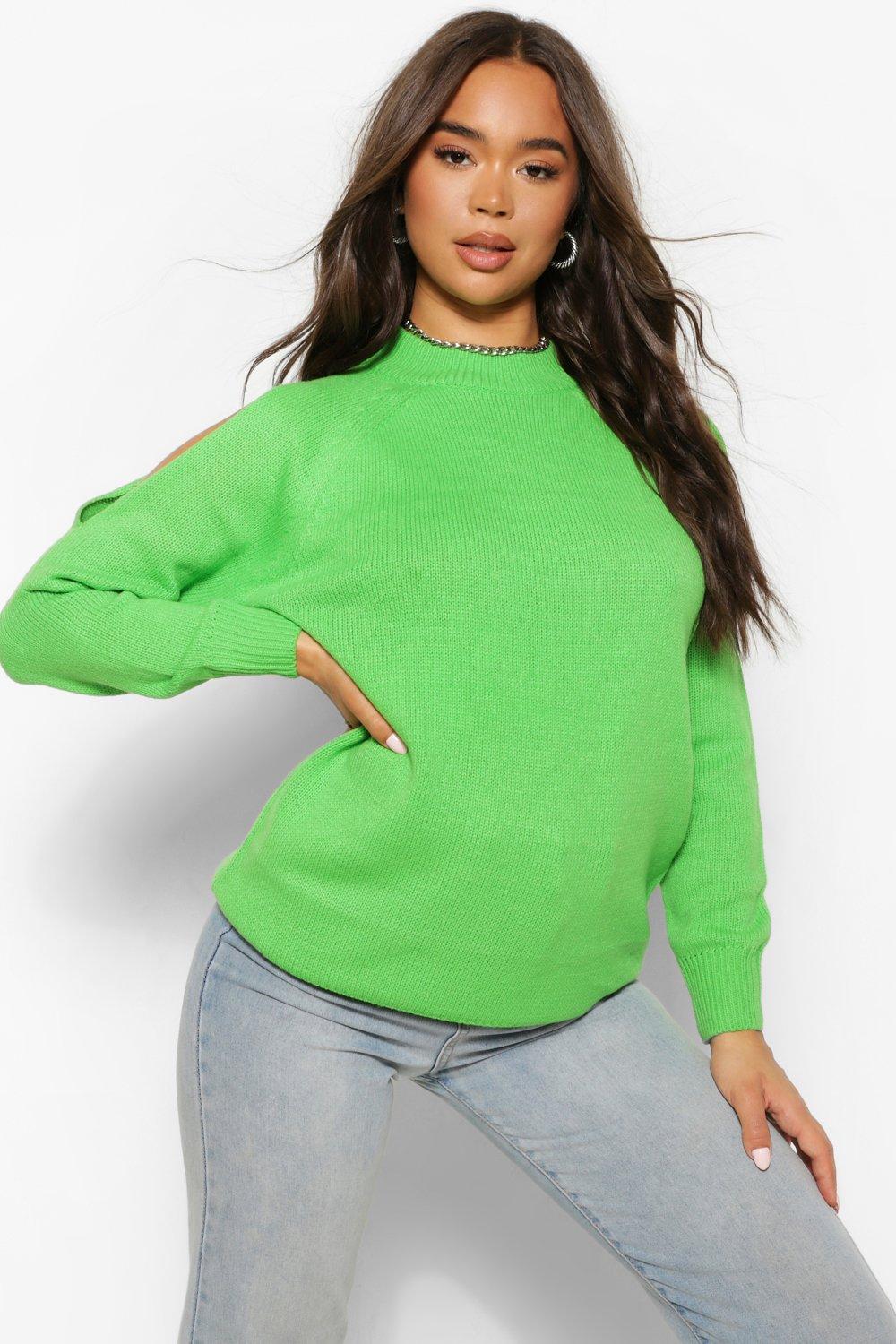 Neon off 2025 shoulder jumper