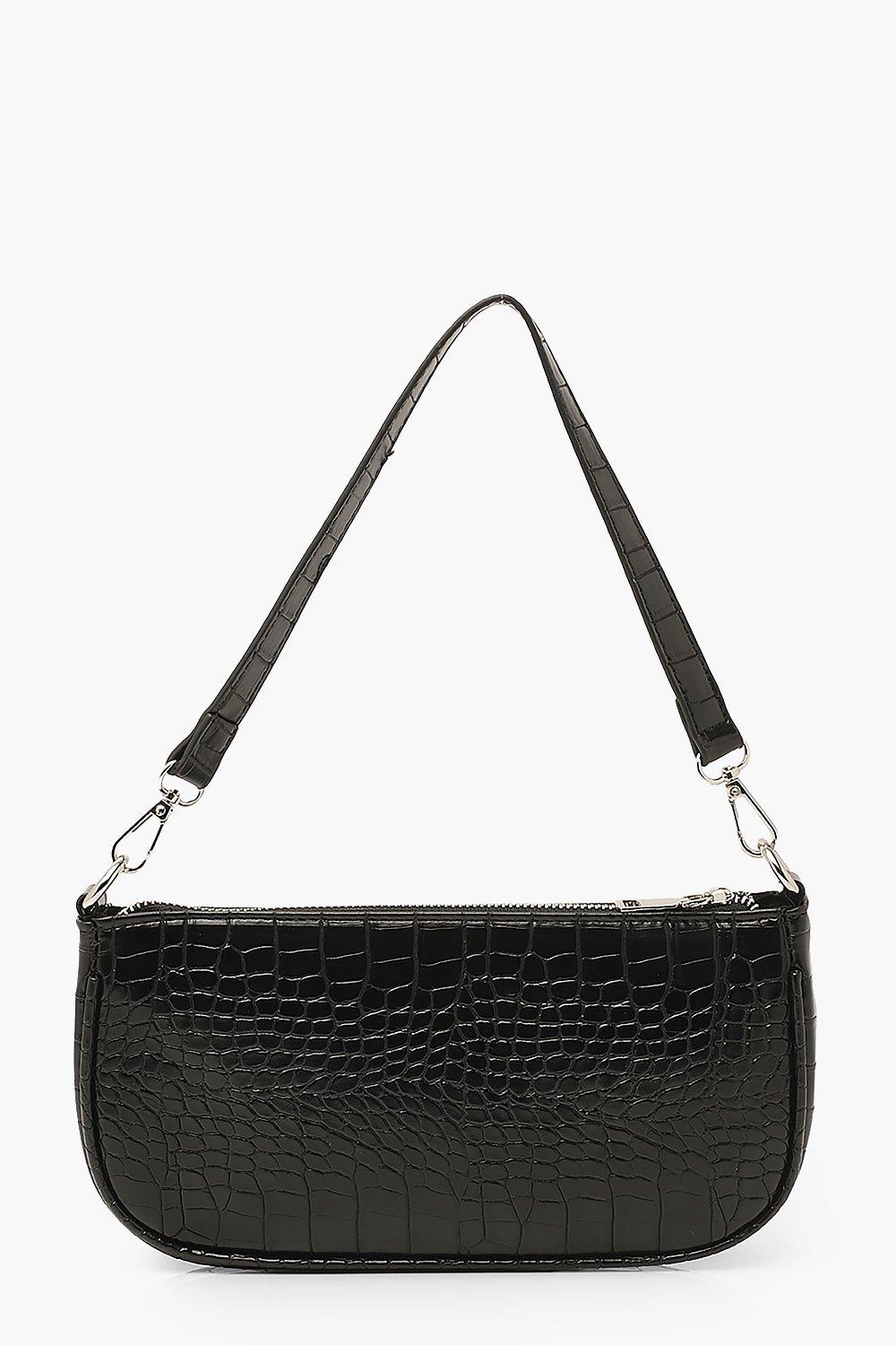 croc baguette bag