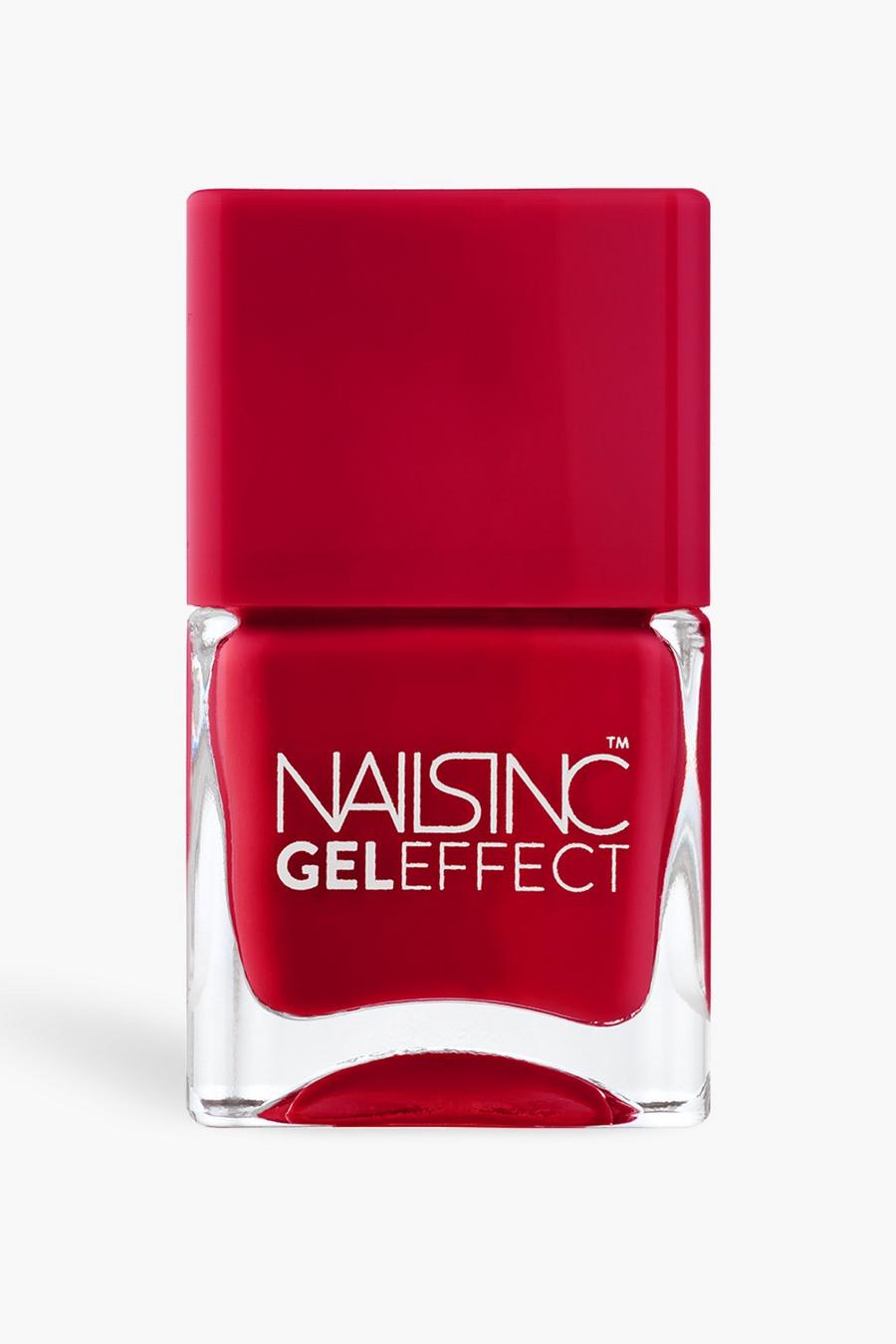 Nails Inc Gel Effect Nagellack - St James, Rot image number 1
