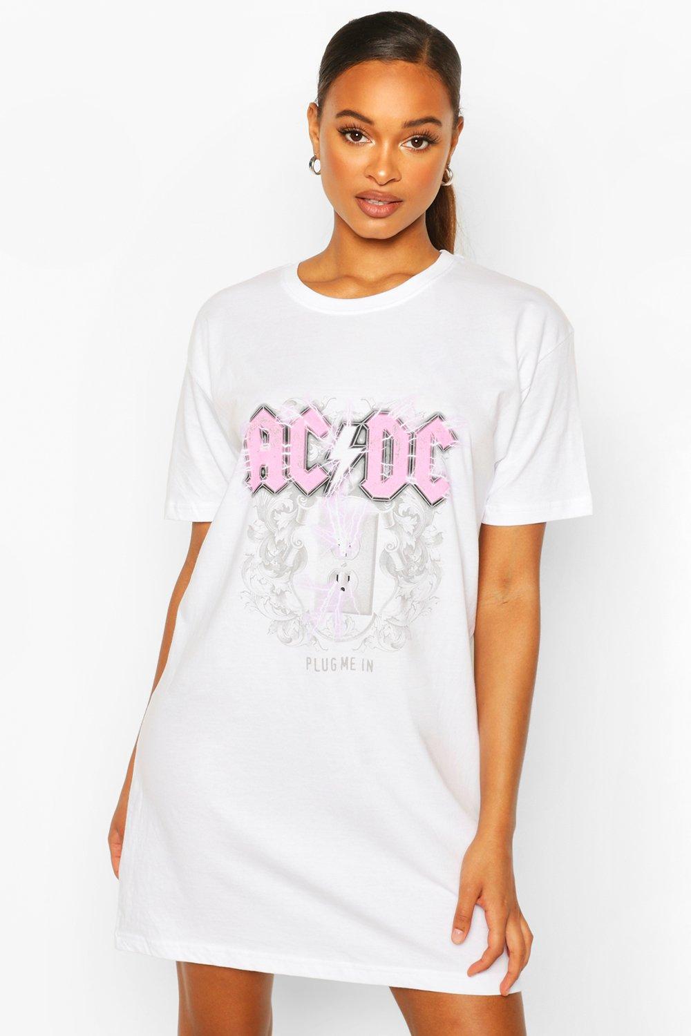 acdc graphic tee womens