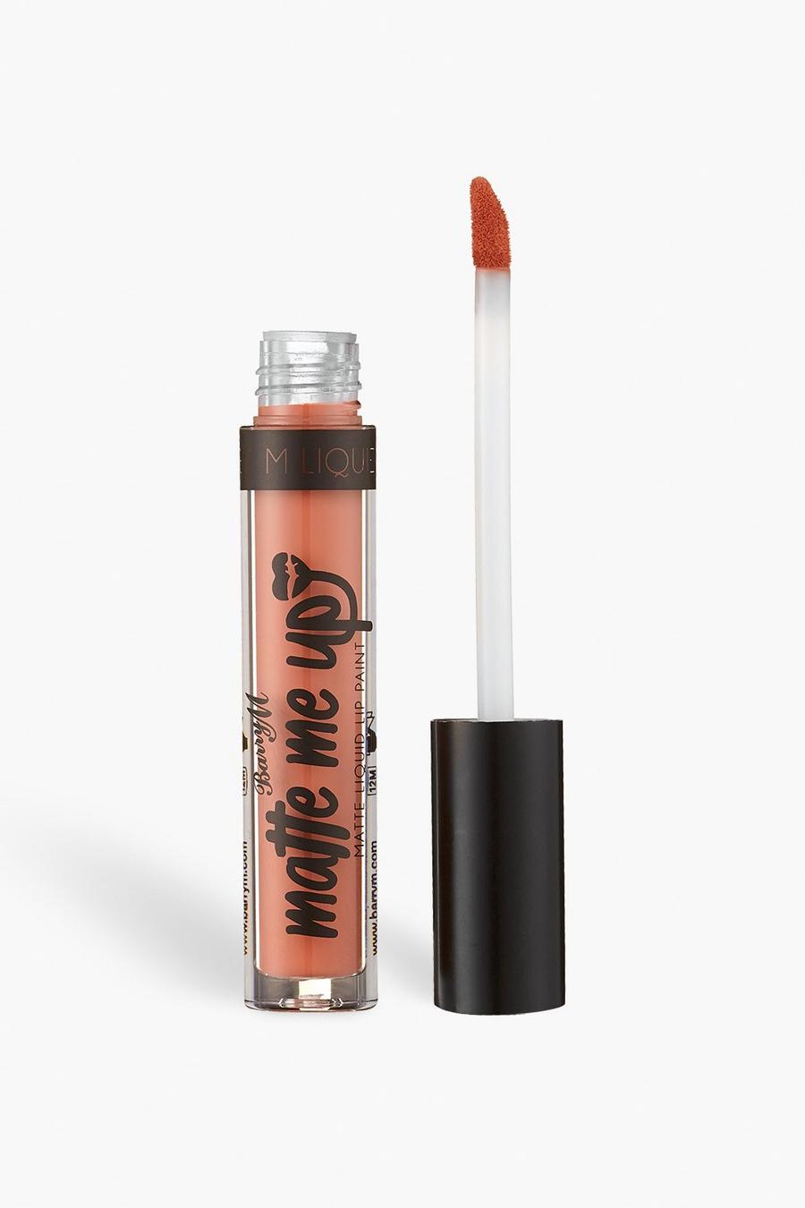 Nude Barry M Matte Me Up Liquid Lip - On the Scene image number 1
