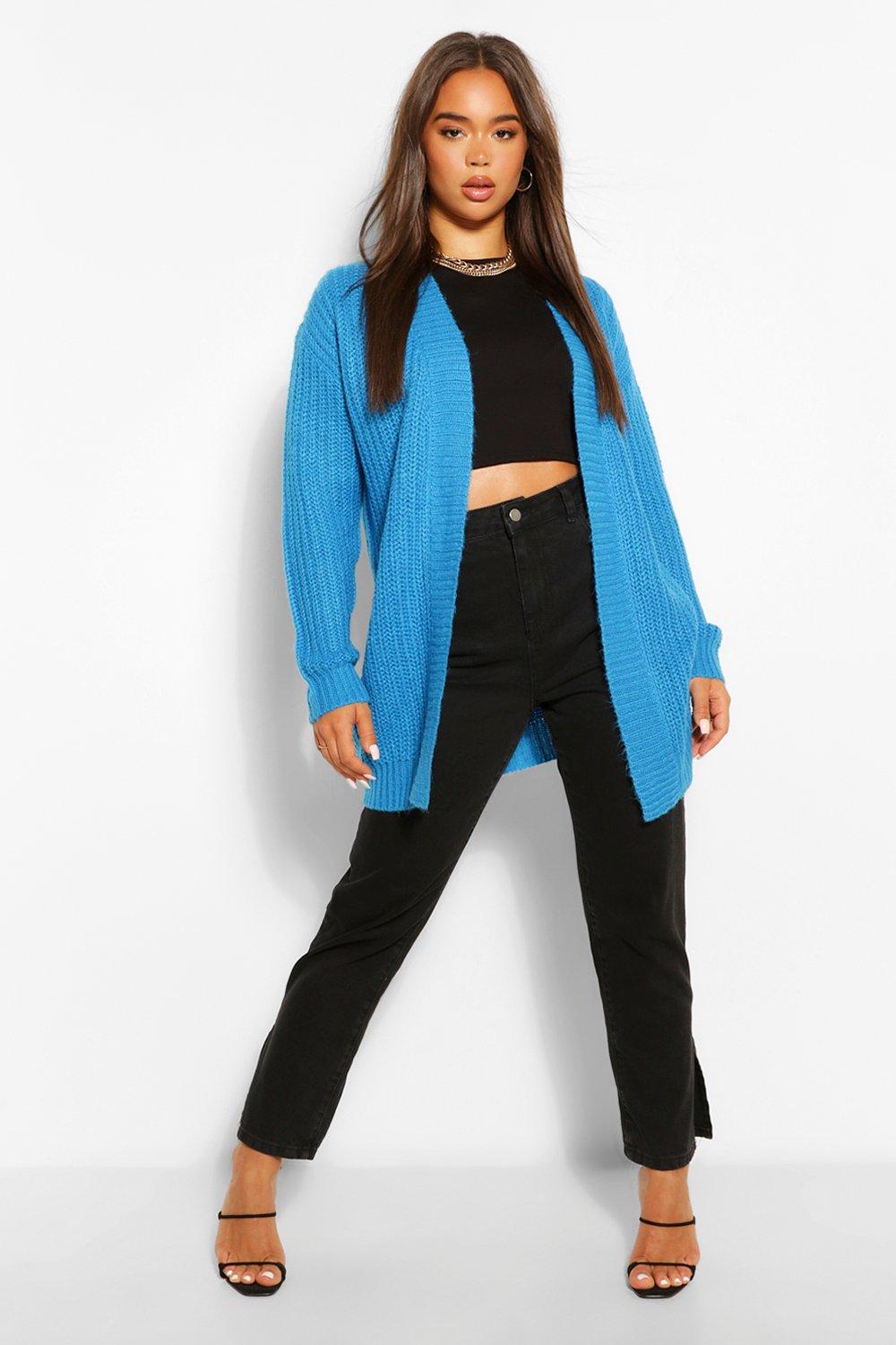 boohoo belted cardigan