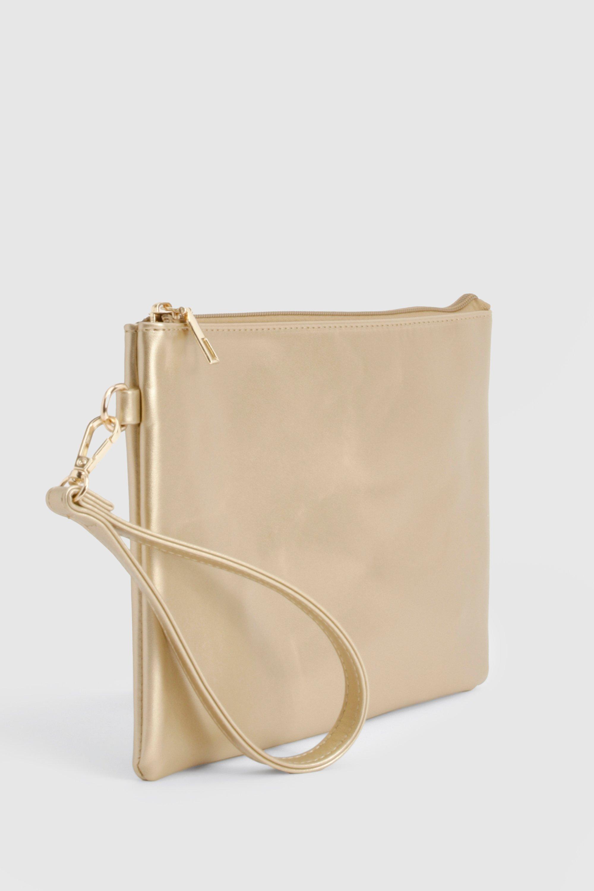 Zip top clutch bag new arrivals