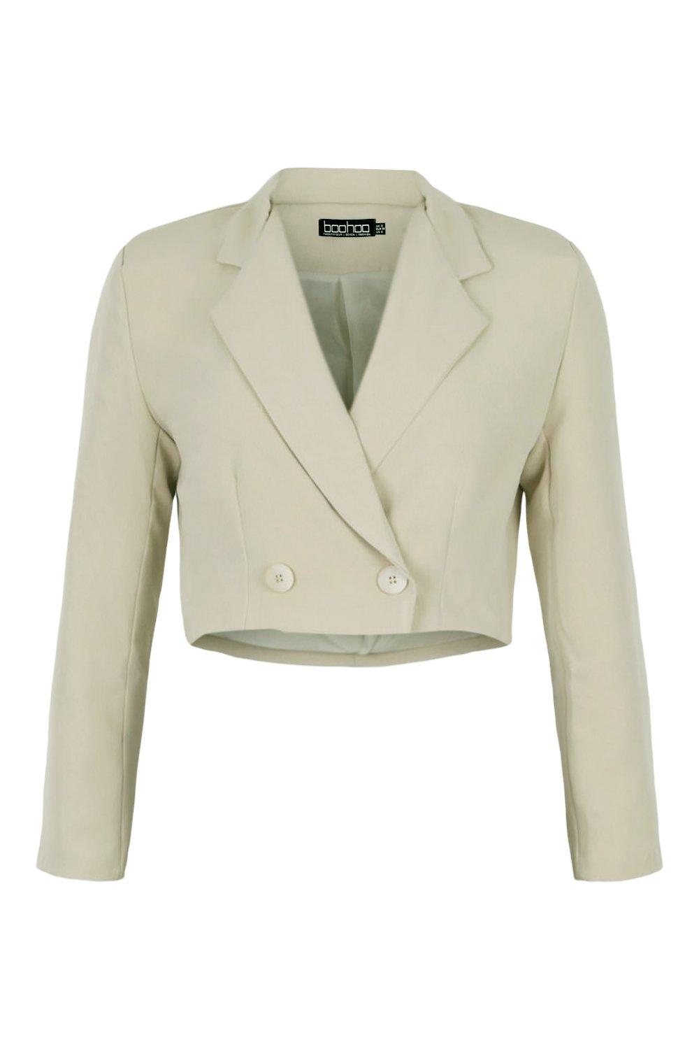 Boohoo 2024 cropped blazer