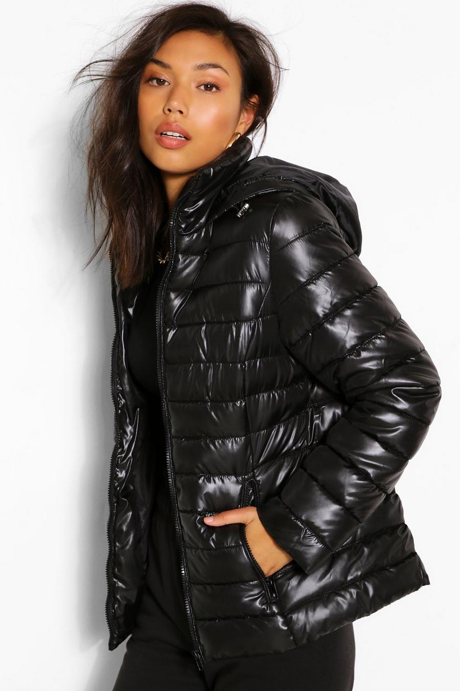 Hooded Puffer Jacket image number 1