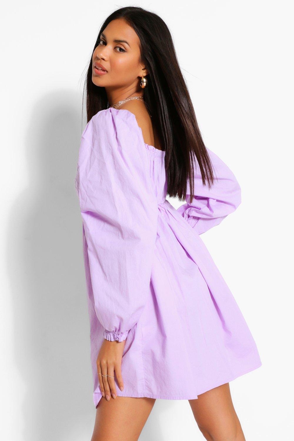 boohoo babydoll dress