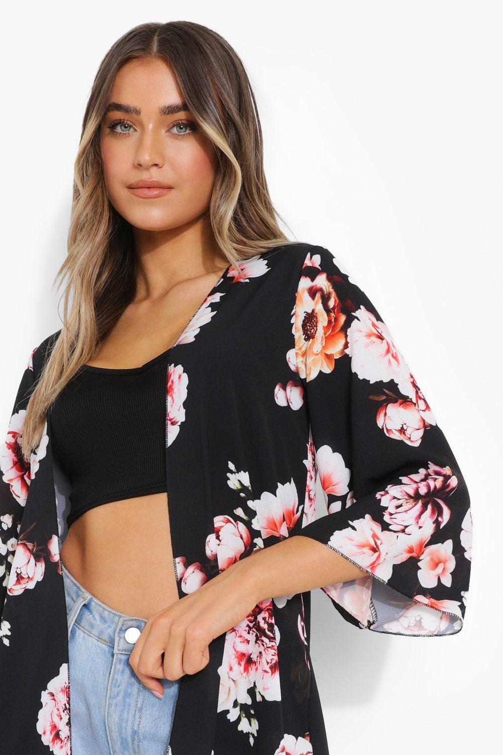 Kimono on sale jacket boohoo