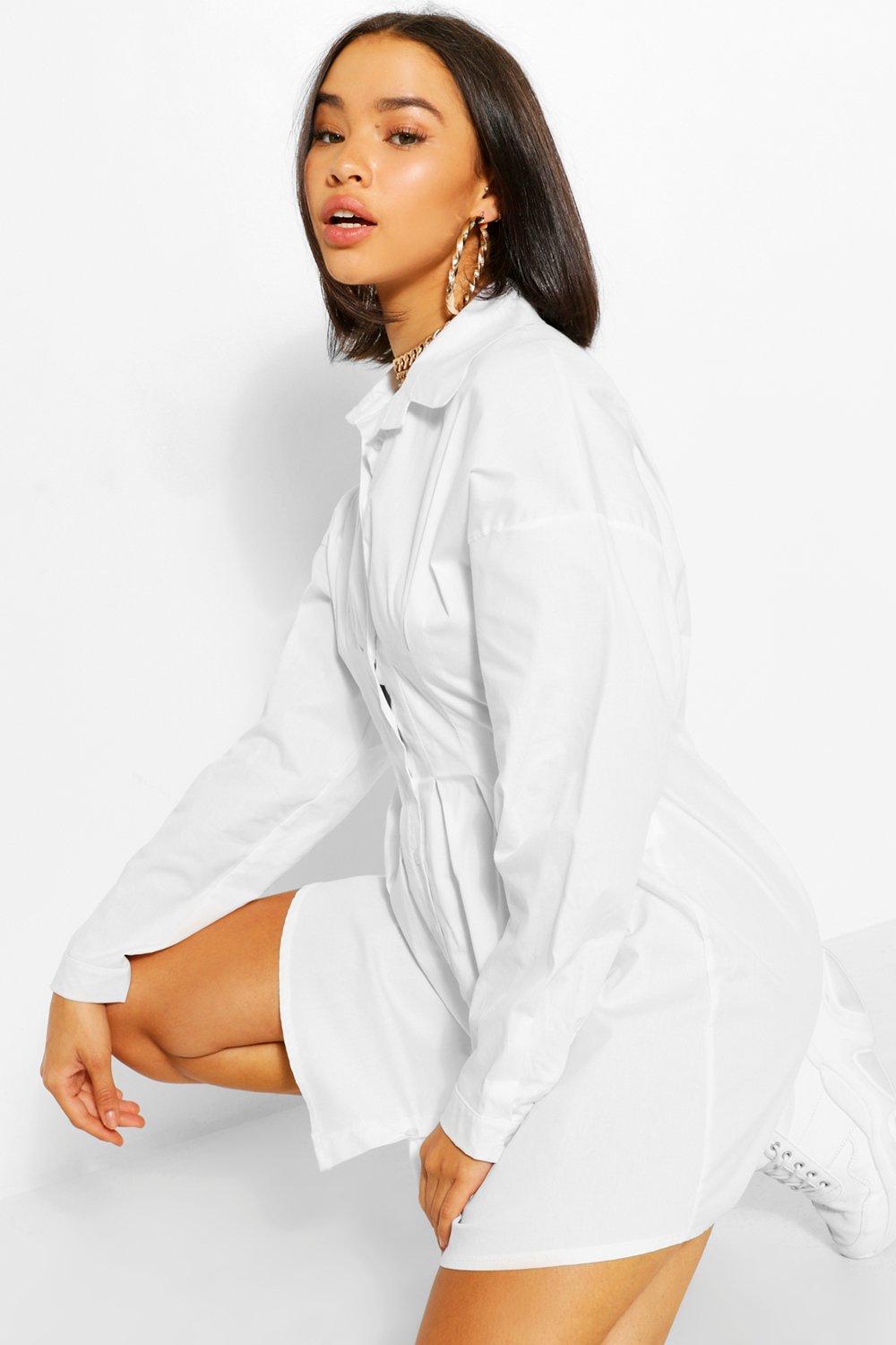 shirt dress fitted waist