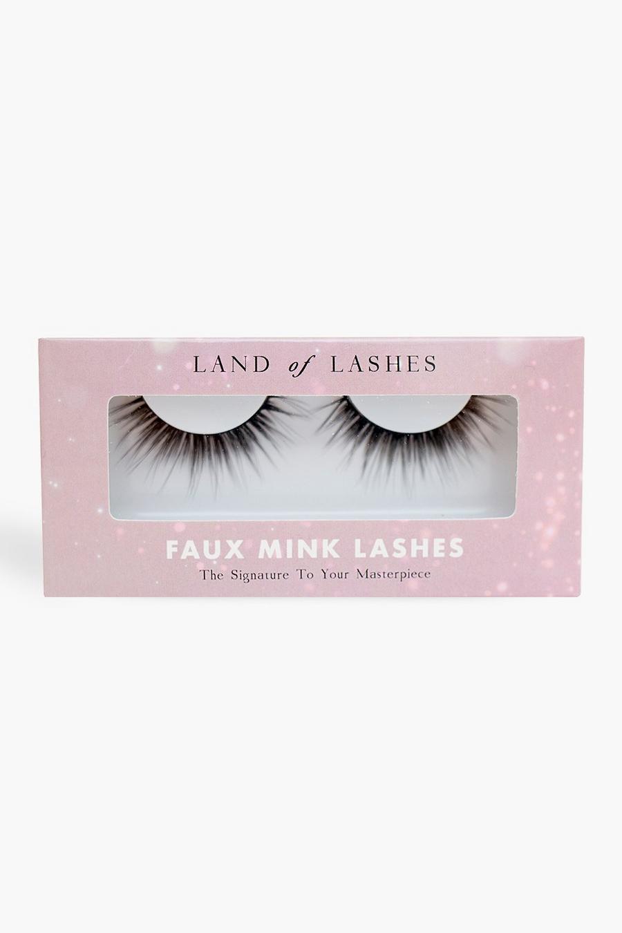 Land of Lashes Faux Mink – Feather, Schwarz image number 1