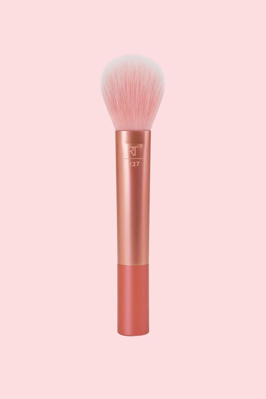 Pink rosa REAL TECHNIQUES LIGHT LAYER POWDER MAKEUP BRUSH