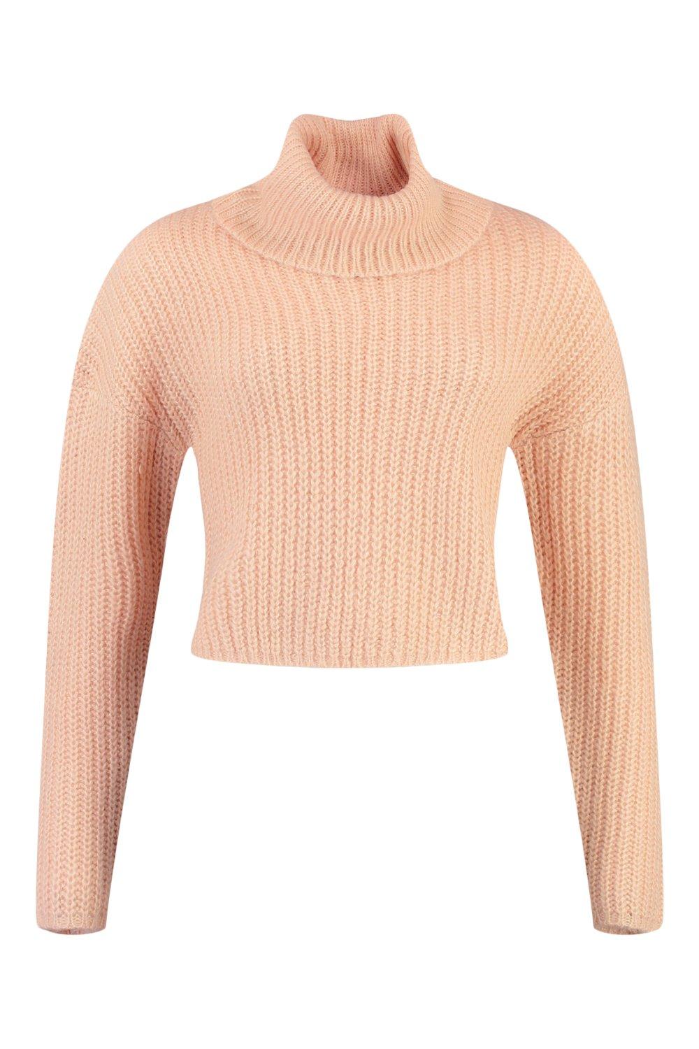 cropped polo jumper