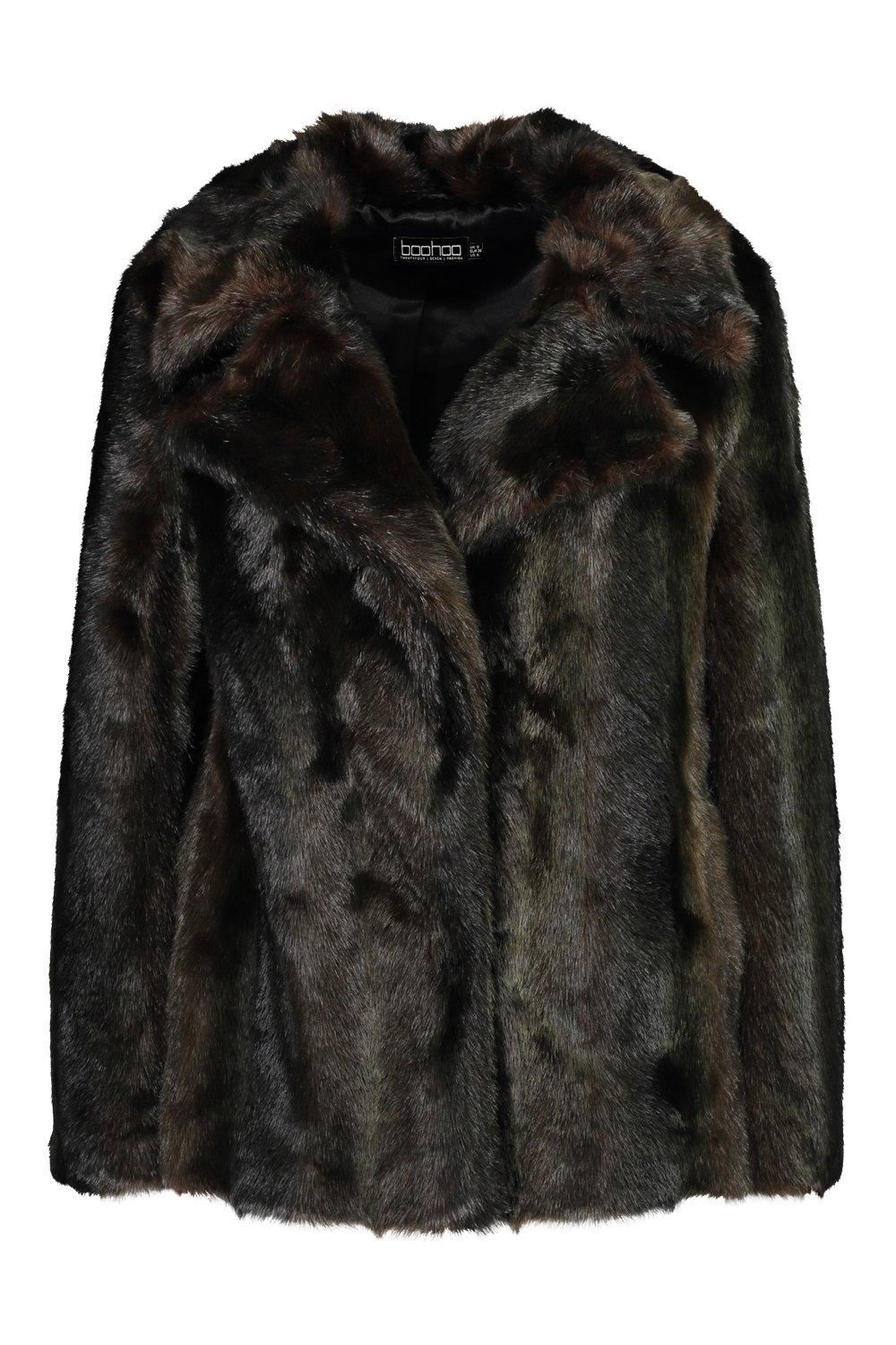 boohoo faux fur