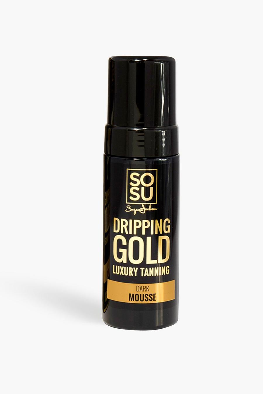 Black Sosu Dripping Gold Dark Brun utan sol-mousse image number 1