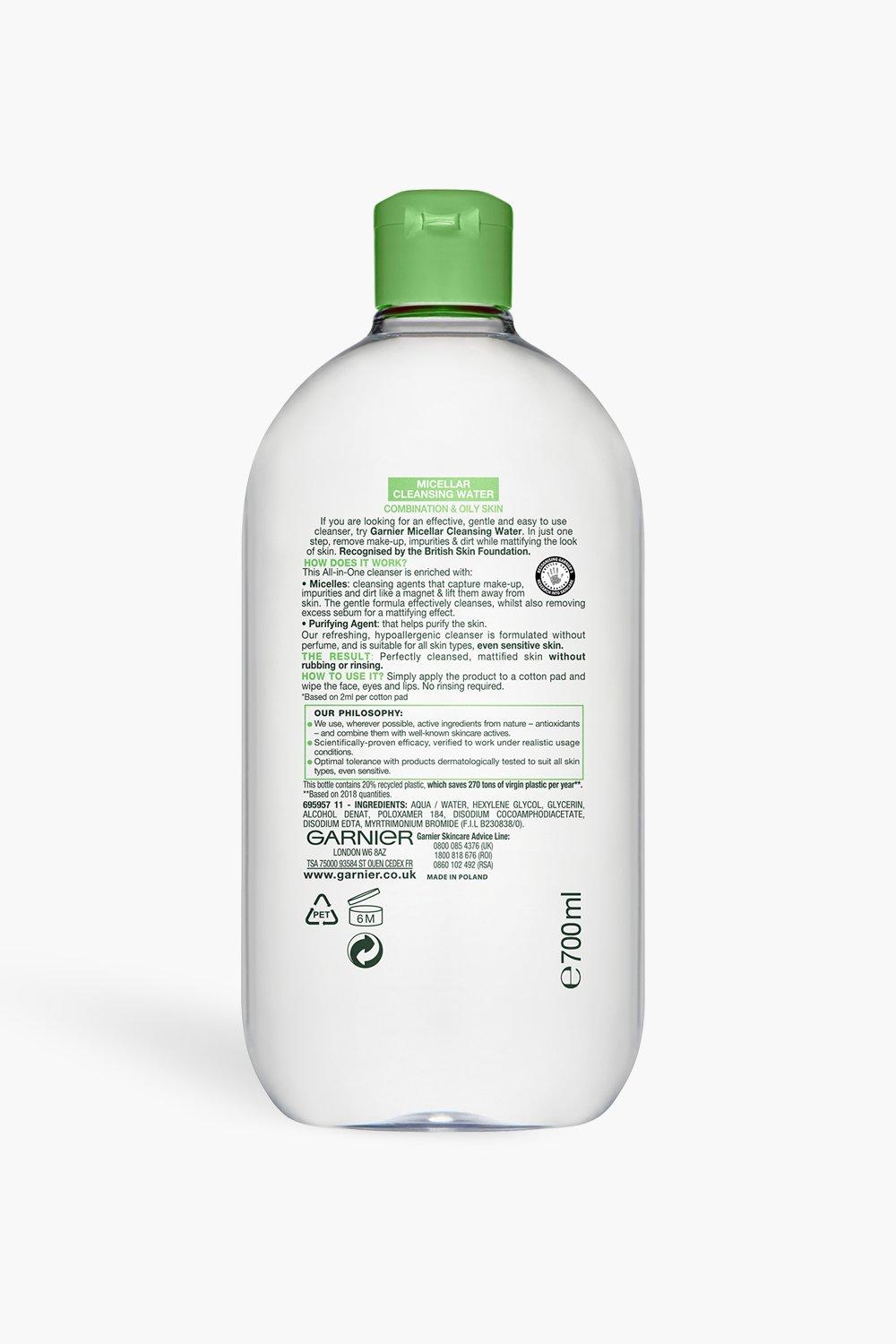 garnier micellar water combination