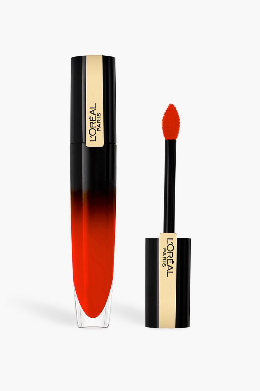 309 be impertinent L'Oréal Paris Brilliant Signature Lip Gloss Colour Ink, Maroon, 304 Be Unafraid image number 1