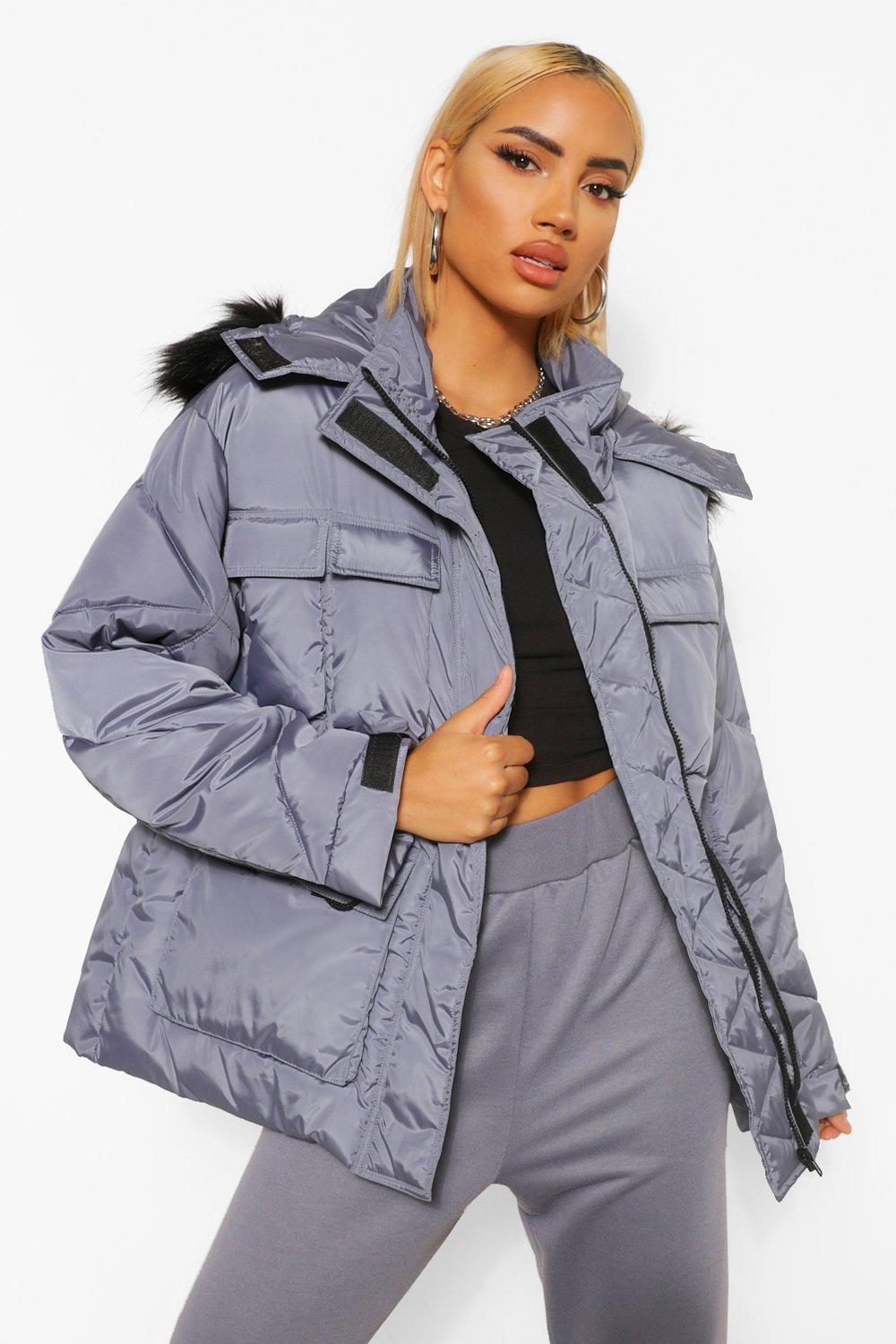 Parkas Anoraks Parkas Femme Boohoo Fr