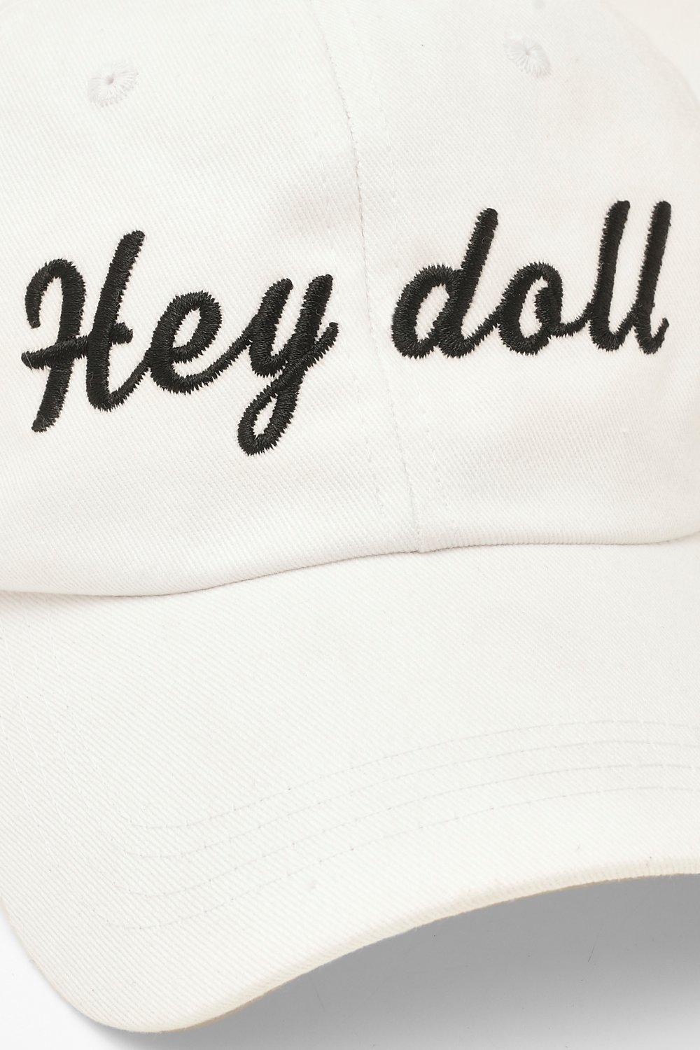 Hey Doll Baseball Cap boohoo UK
