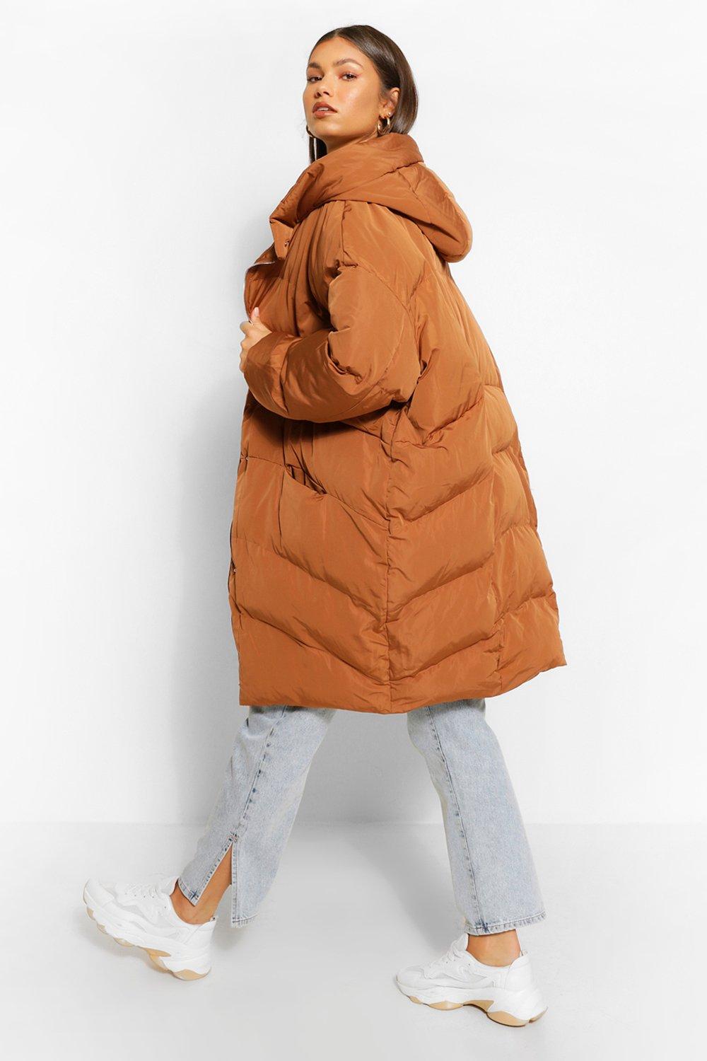 Puffer store cocoon coat