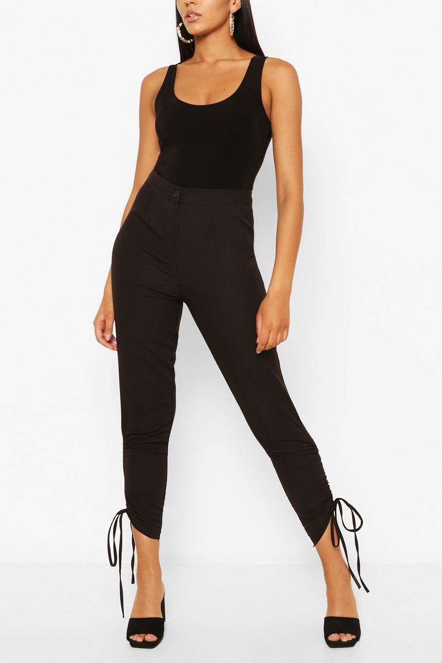Ruched Cuff Tailored Pants image number 1