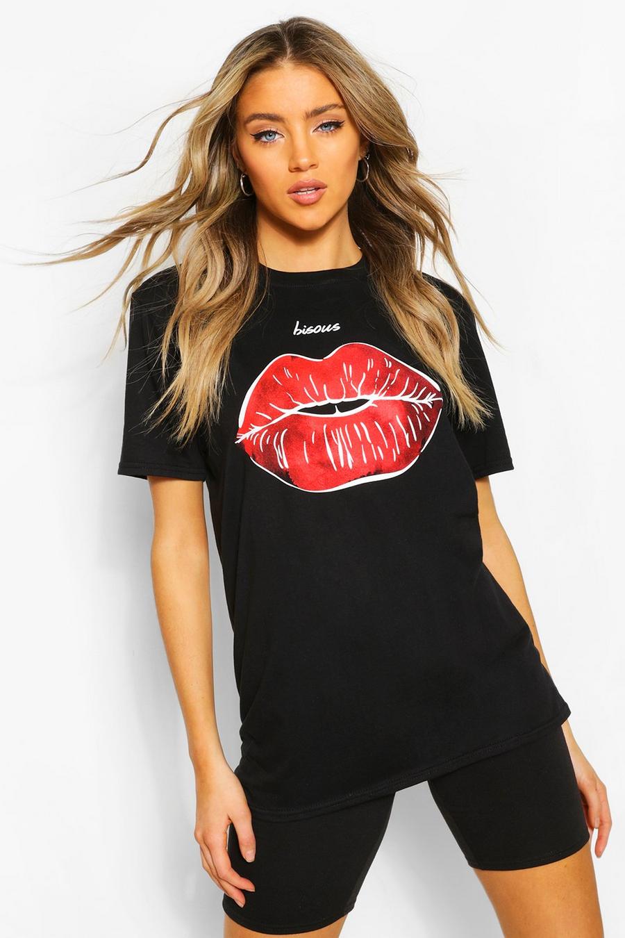 Graphic Lips T-Shirt image number 1