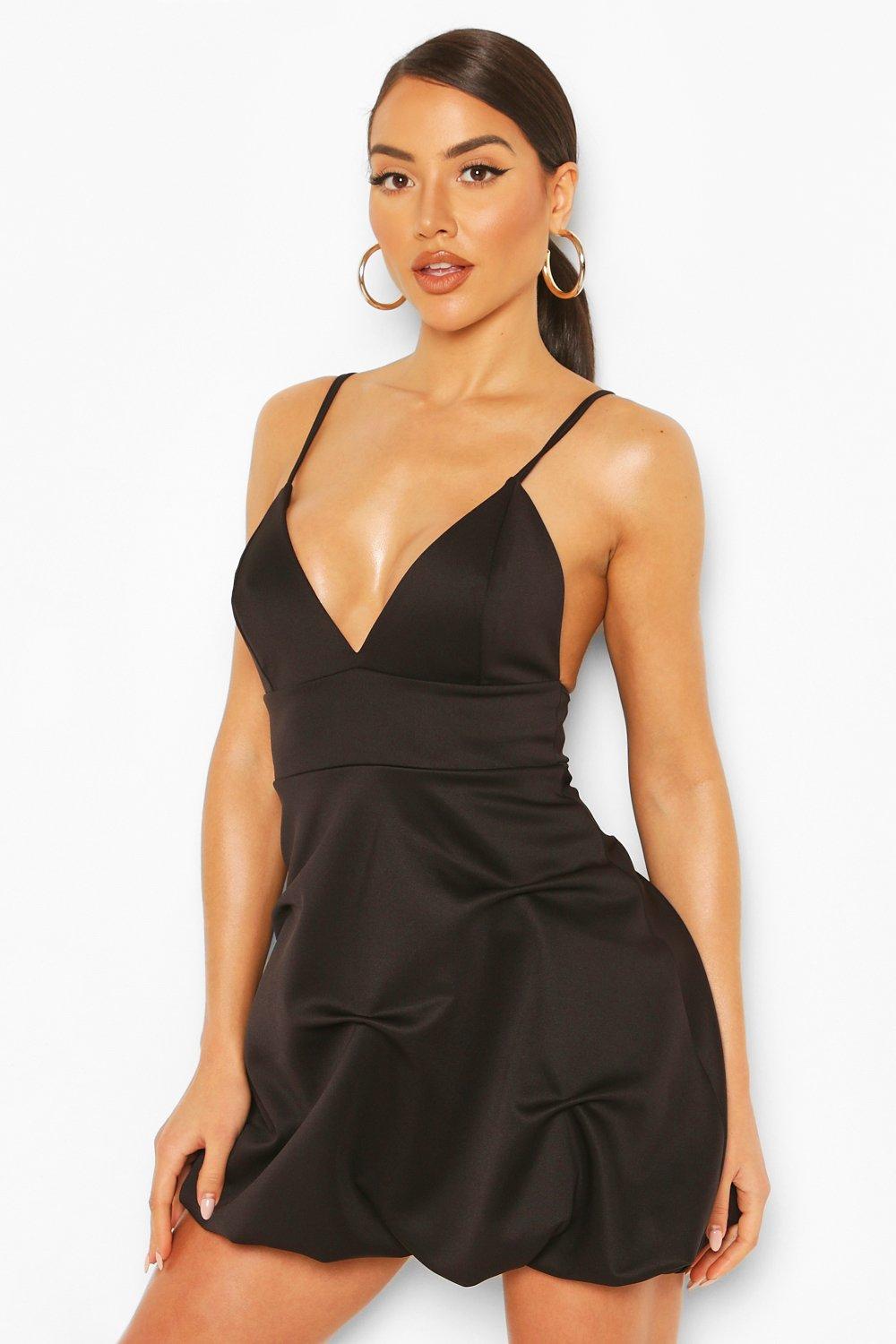 V neck sale strappy dress