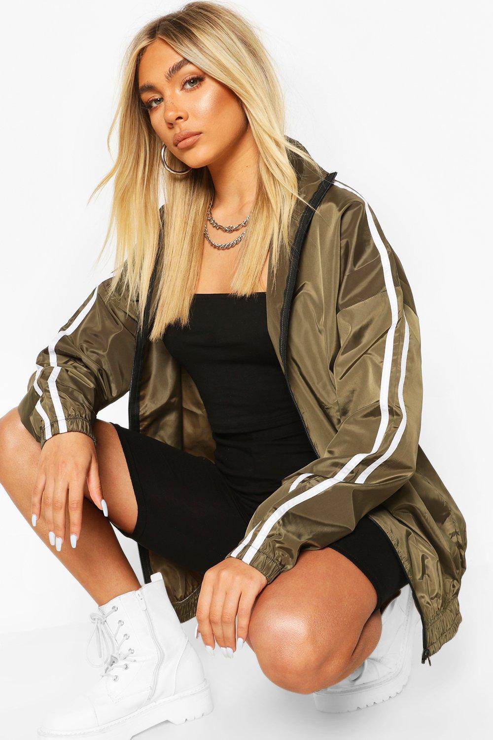 Windbreaker boohoo on sale