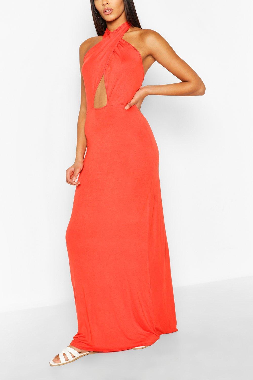 cut out maxi dress uk