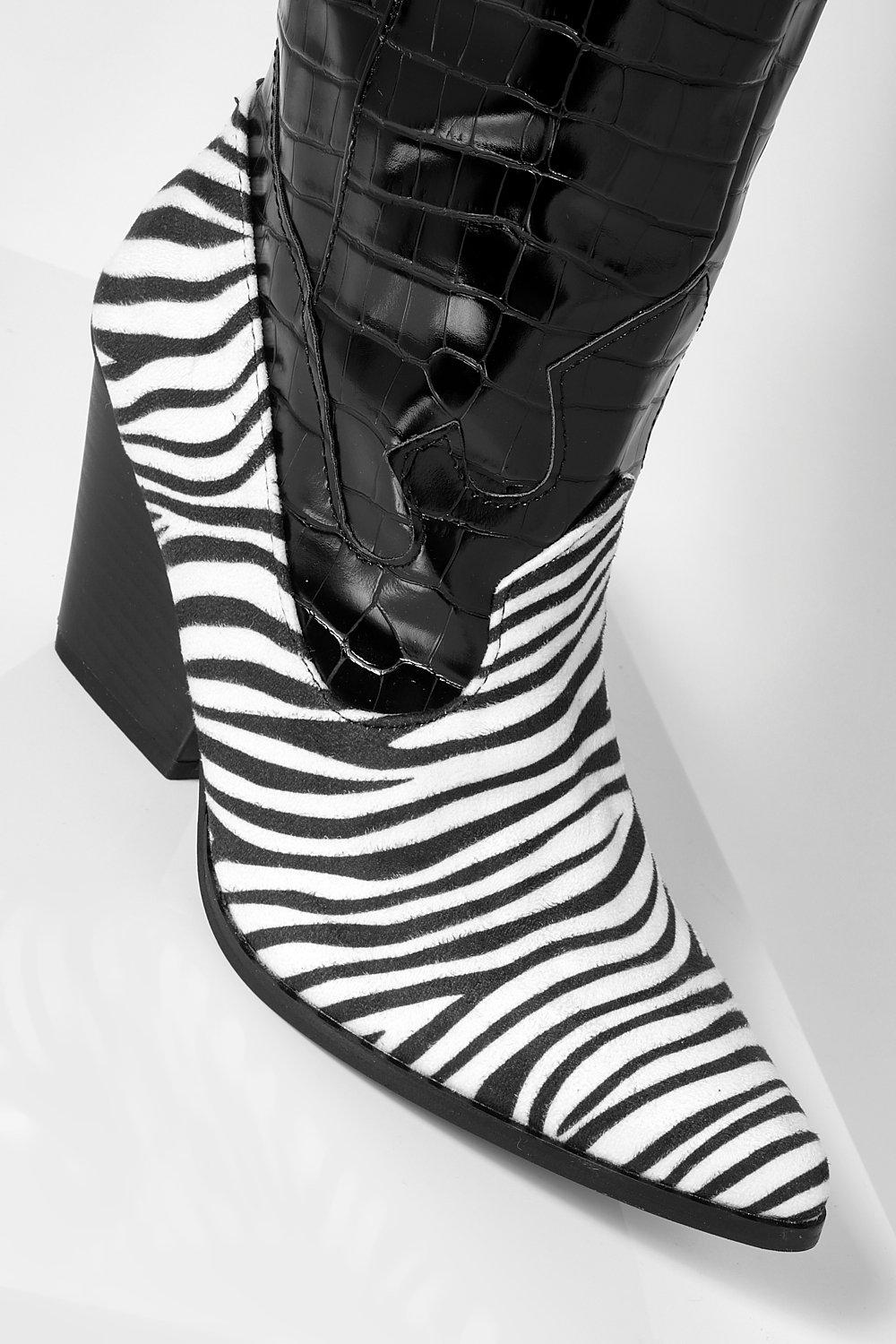 boohoo cowboy boots