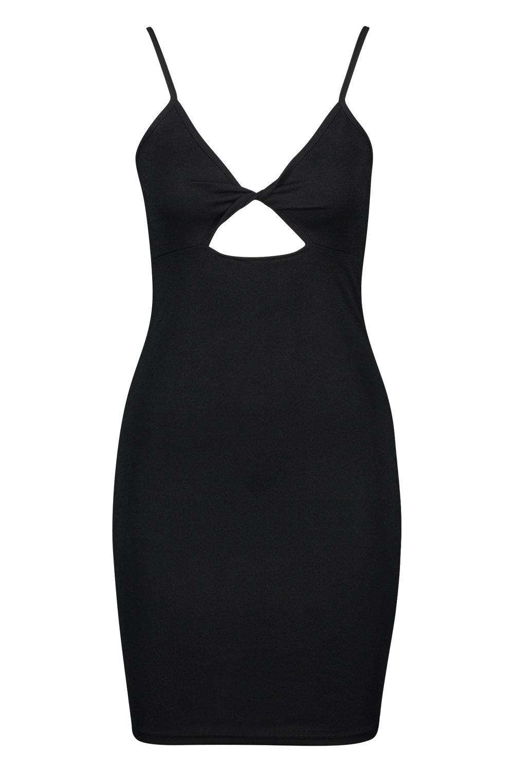 Missguided twist front mini dress best sale