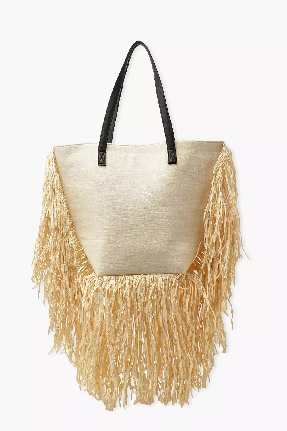 Boohoo discount straw bag