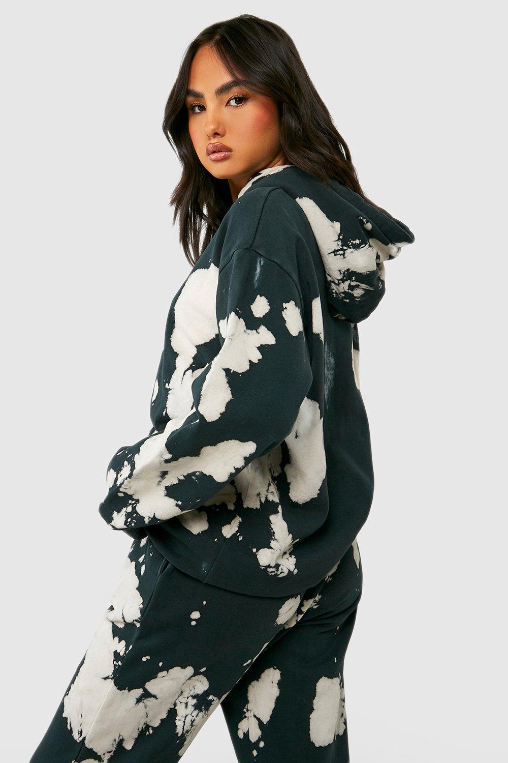 Boohoo tie dye online sweatshirt