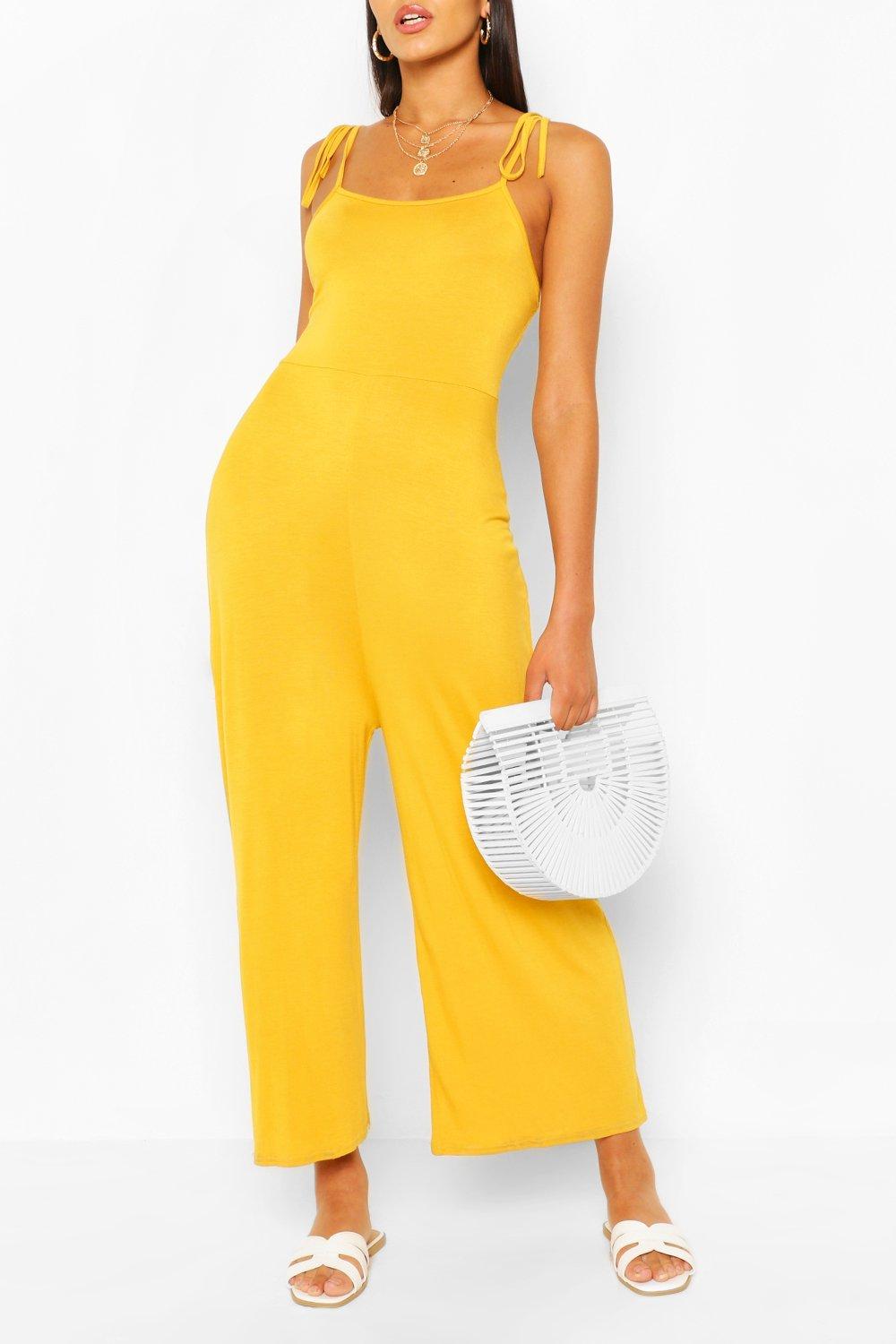 Boohoo jersey jumpsuit sales