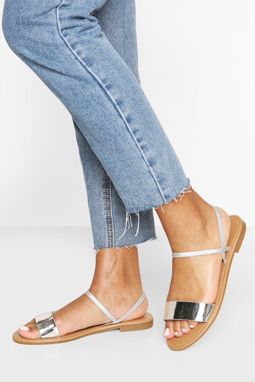 boohoo ladies sandals