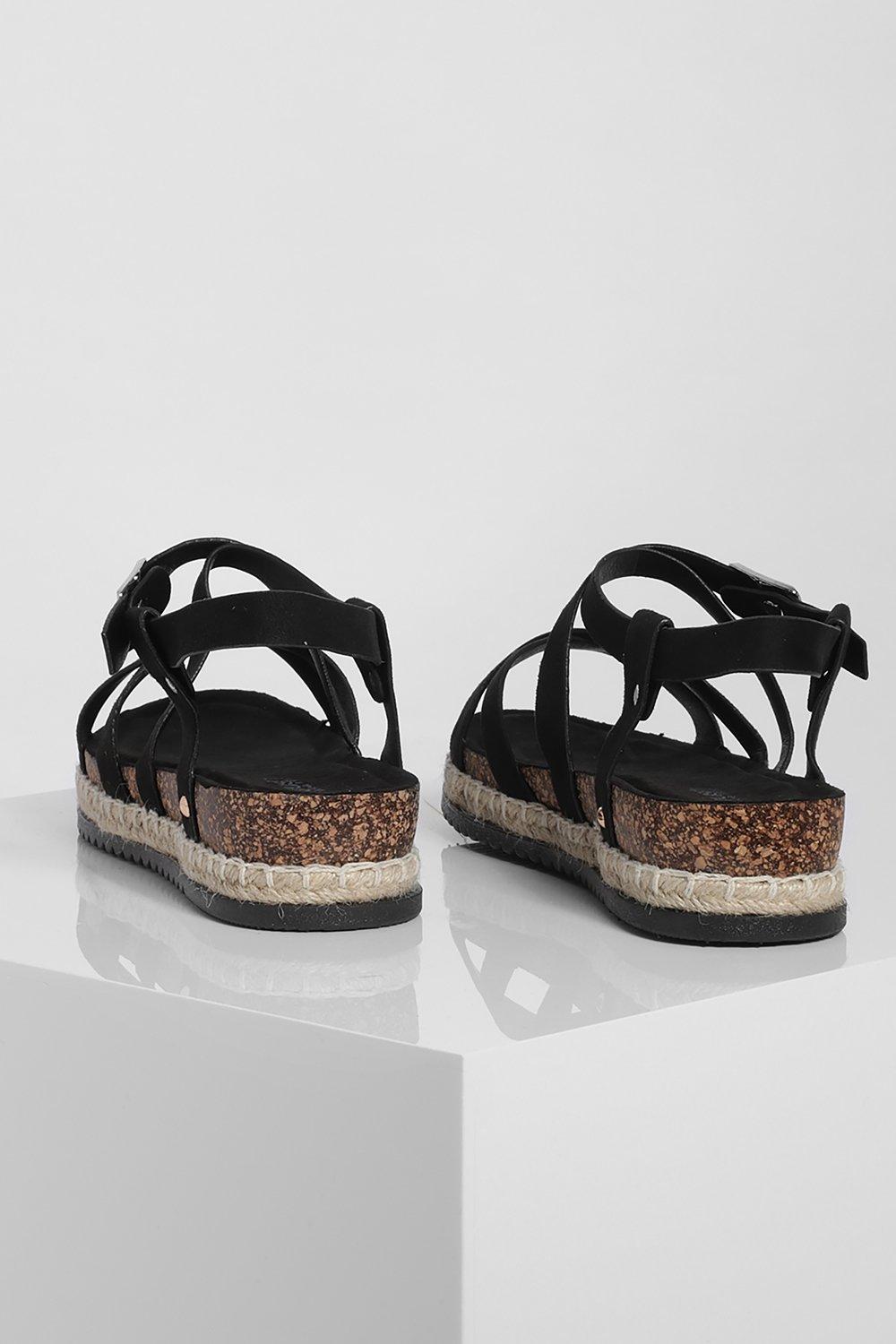 Strappy on sale footbed sandals