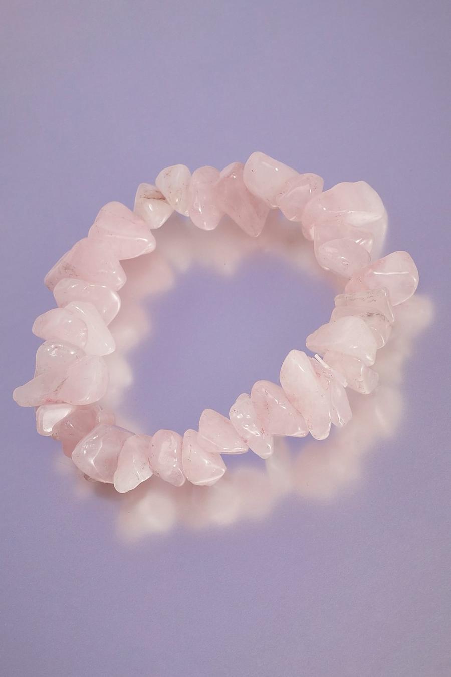 Rose Quartz Crystal Bracelet image number 1