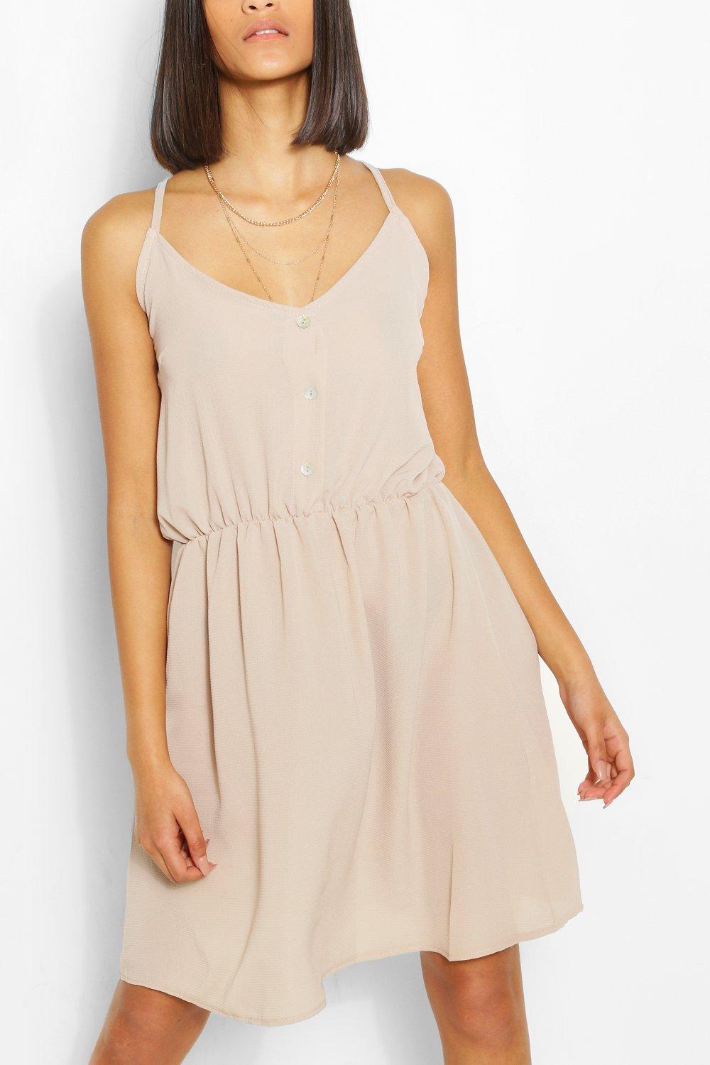 button through maxi dress uk