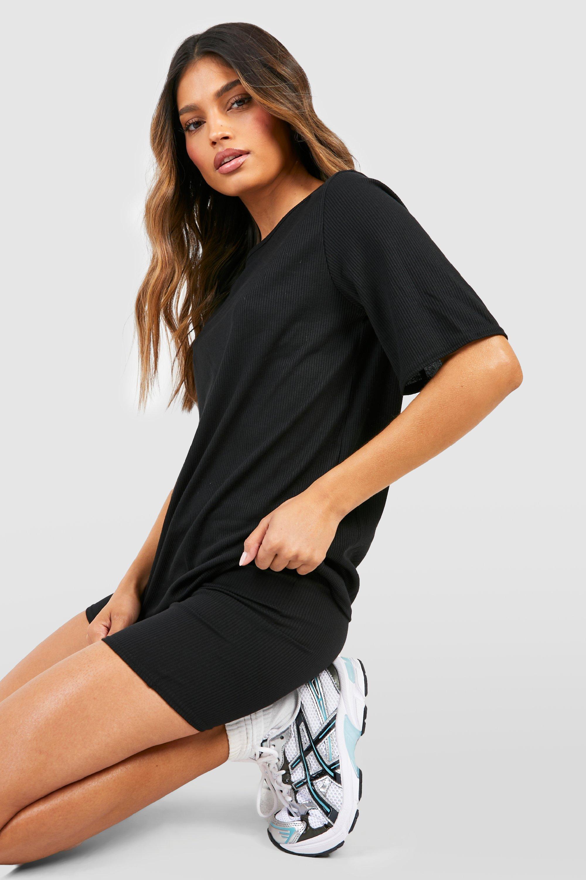 Ensemble avec t shirt oversize et short cycliste